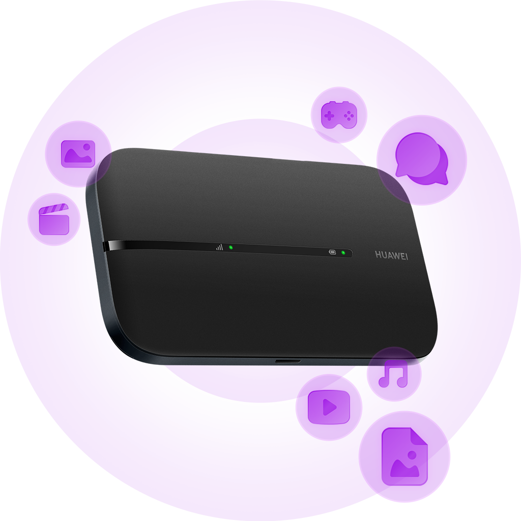 Портативный роутер Huawei