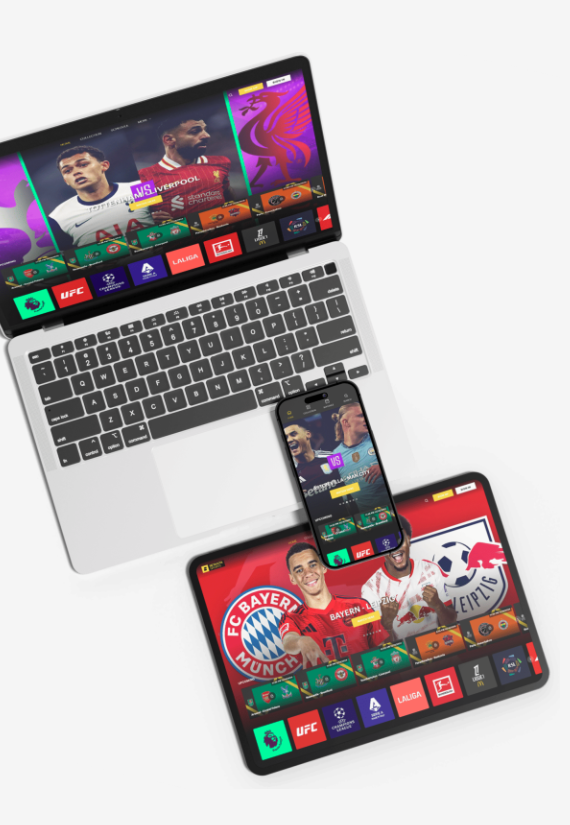 Setanta Sports на любом устройстве